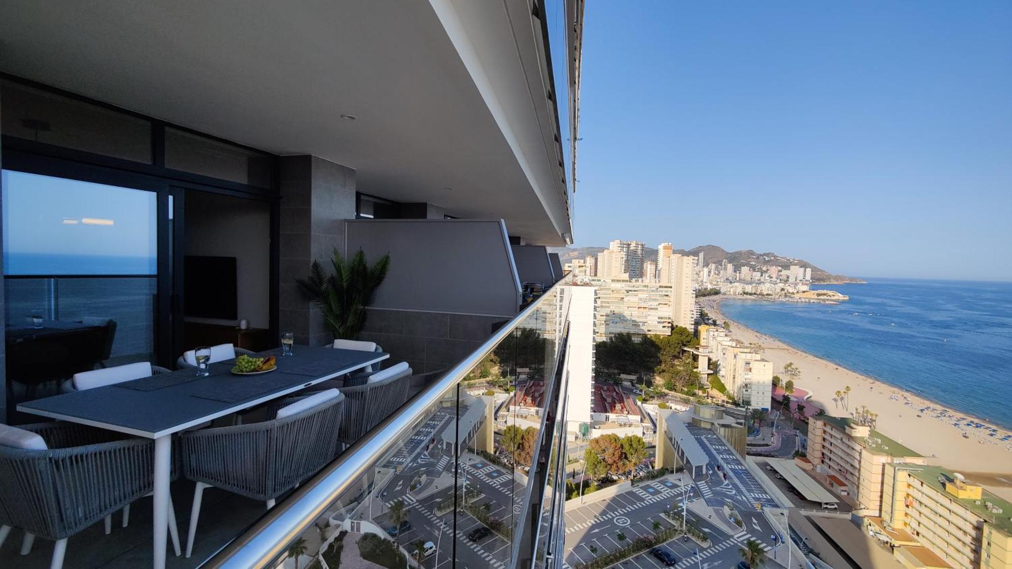 Sunset Cliffs Modern Apartment Benidorm Buitenkant foto